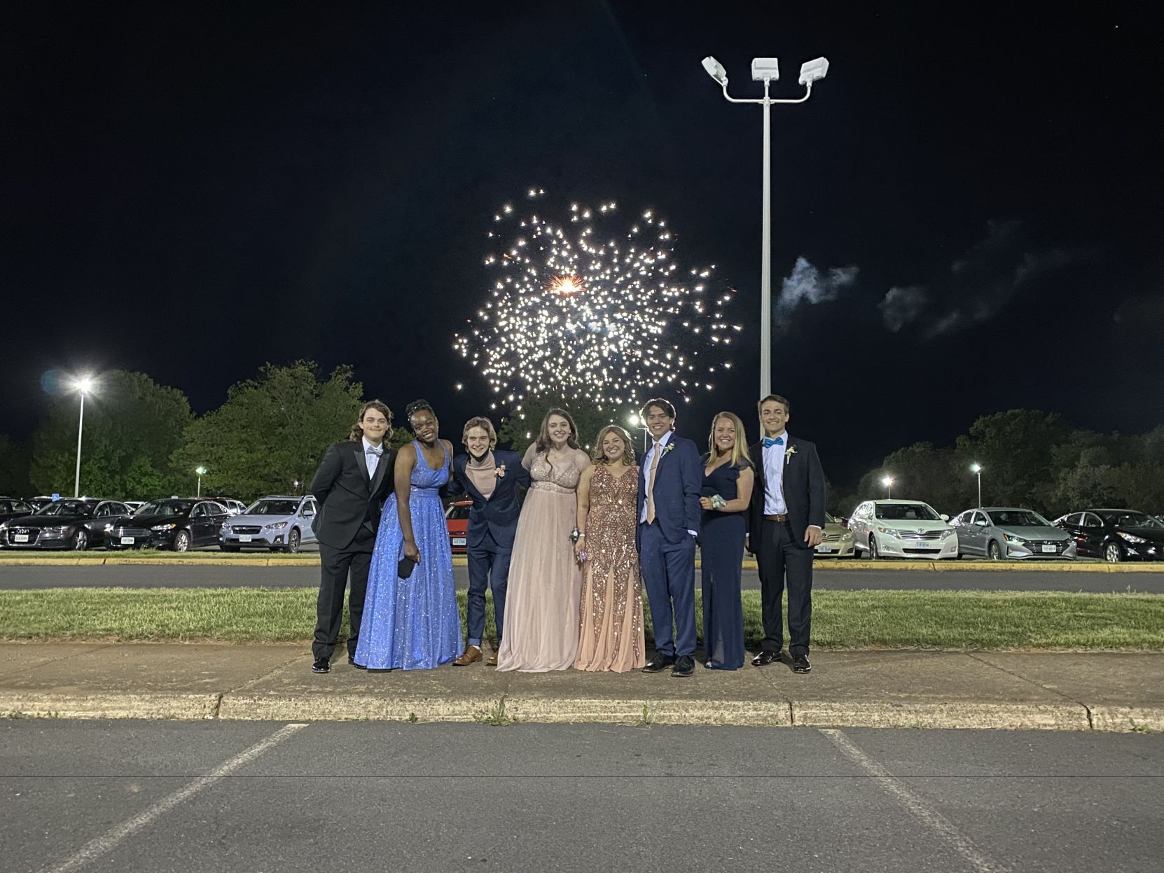 CCHS prom fireworks